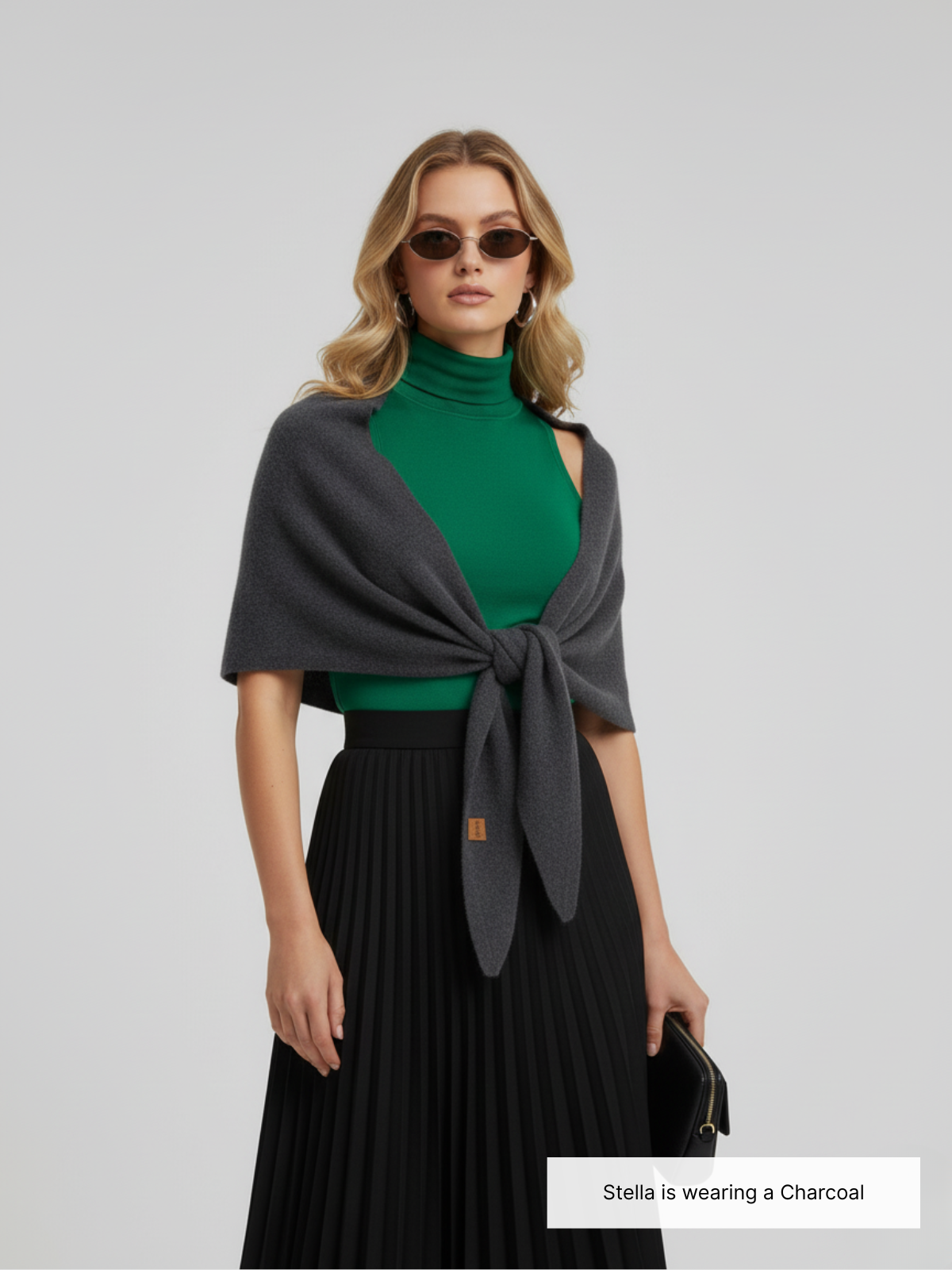 Cozy Society Knit Shawl