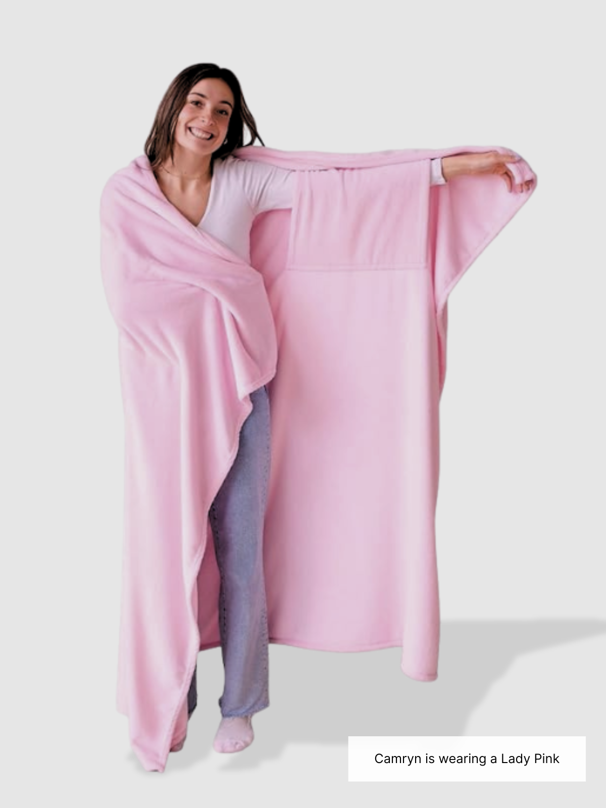 Cozy Society Wearable Throw Blanket