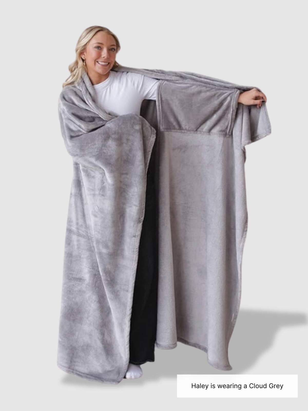 Cozy Society Wearable Throw Blanket