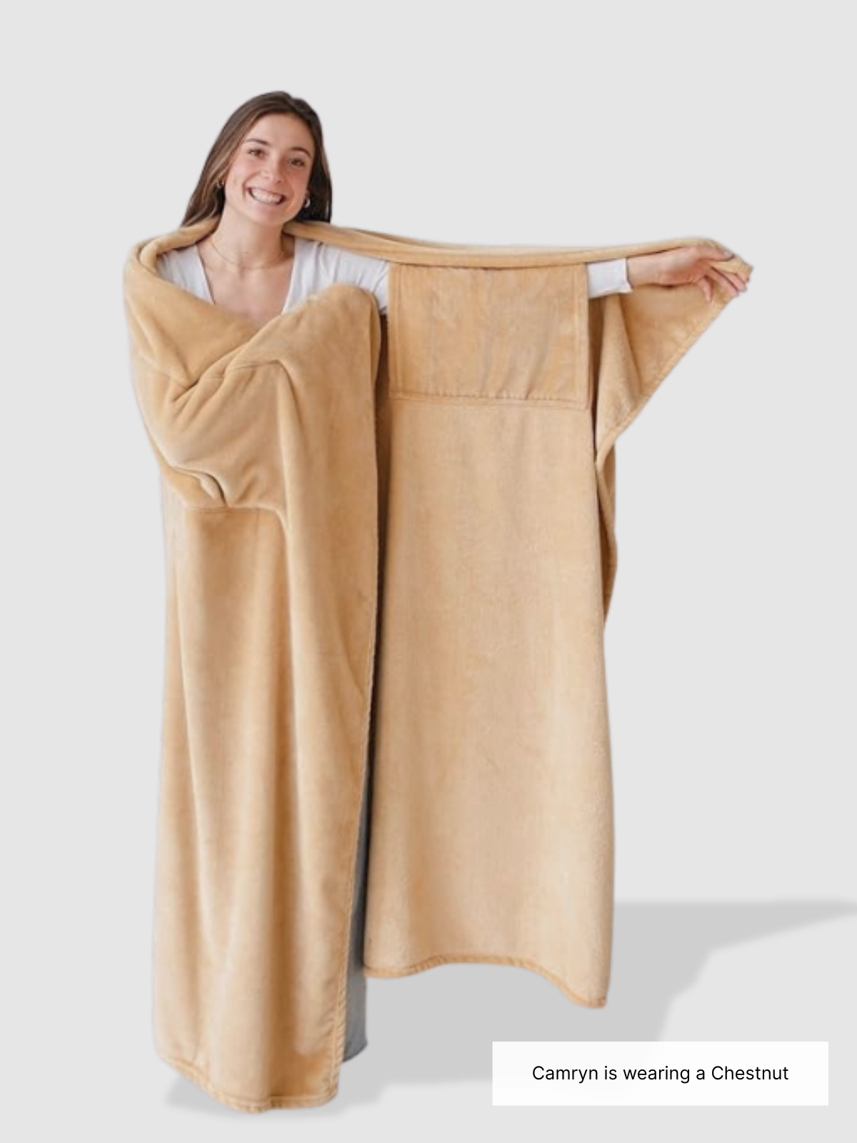 Cozy Society Wearable Throw Blanket